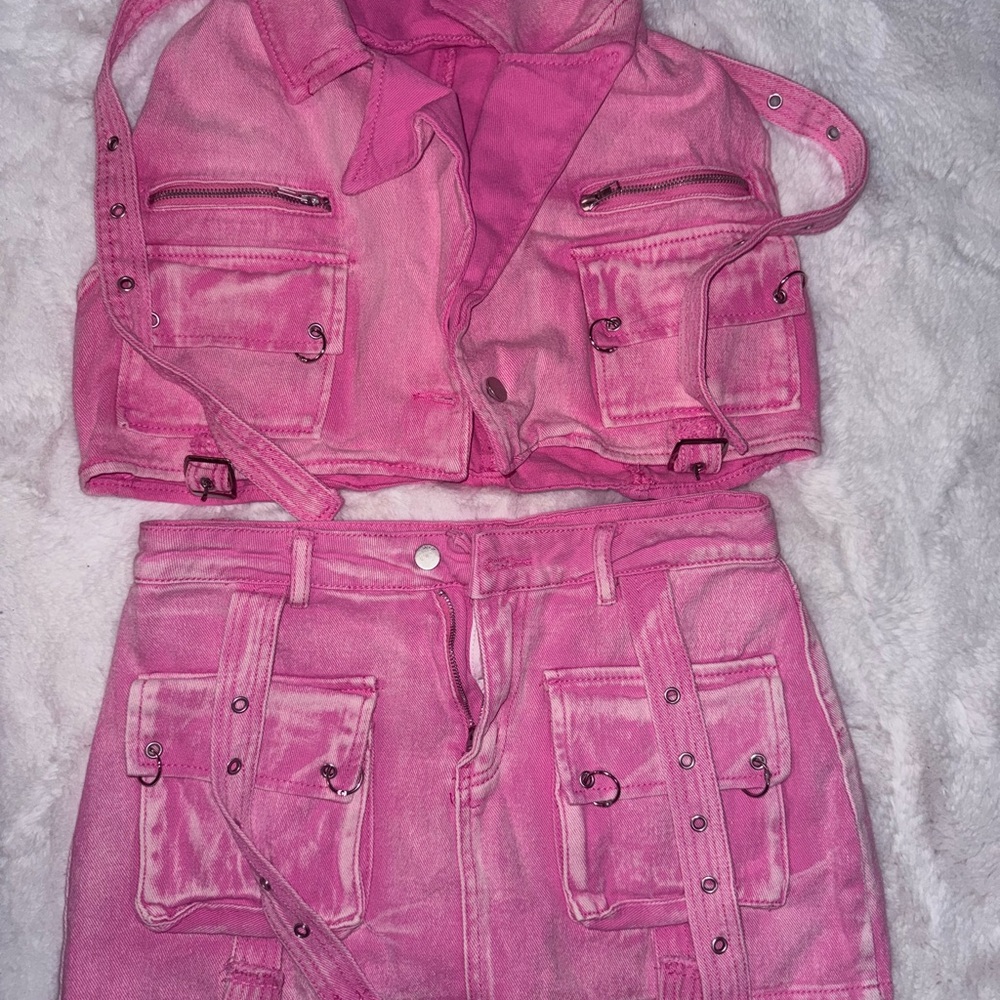 Pink Women's Jumpsuit